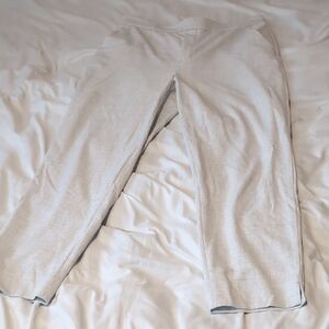 Banana Republic Women's Hayden Light Gray Cropped Ankle Pants